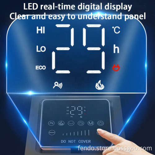 Wholesale PTC Heating Element with 3 Modes and LED Display for Home Office